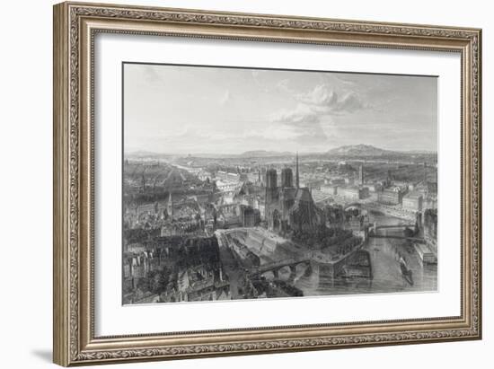 Paris en 1860-Edouard Willmann-Framed Giclee Print