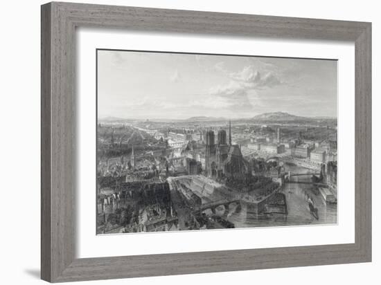 Paris en 1860-Edouard Willmann-Framed Giclee Print