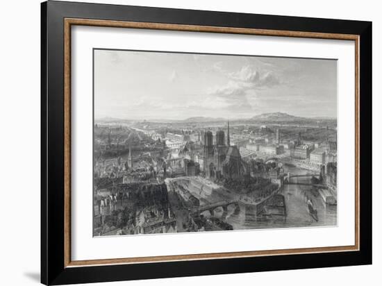 Paris en 1860-Edouard Willmann-Framed Giclee Print