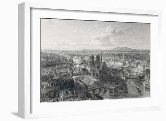 Paris en 1860-Edouard Willmann-Framed Giclee Print