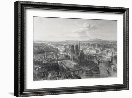 Paris en 1860-Edouard Willmann-Framed Giclee Print