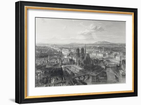 Paris en 1860-Edouard Willmann-Framed Giclee Print