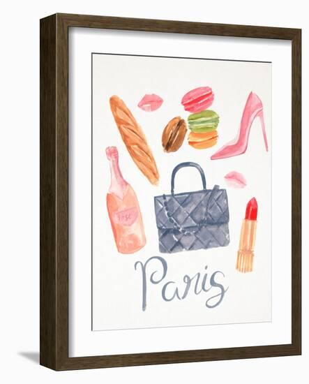 Paris Essentials I-Annie Warren-Framed Art Print
