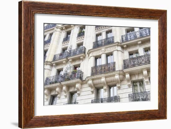 Paris Facade II-Cora Niele-Framed Giclee Print