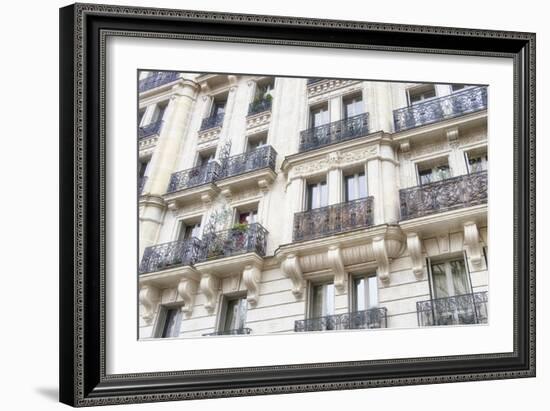 Paris Facade II-Cora Niele-Framed Giclee Print