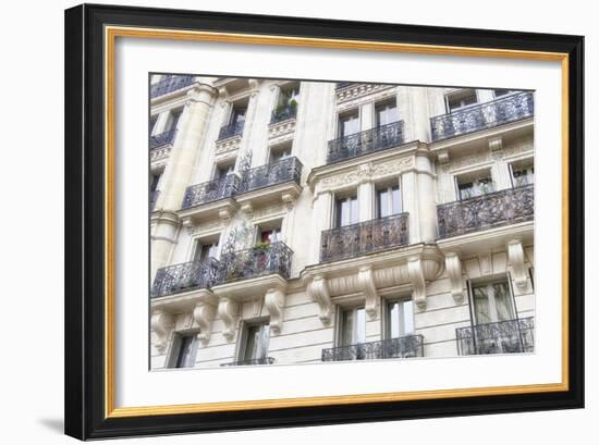 Paris Facade II-Cora Niele-Framed Giclee Print