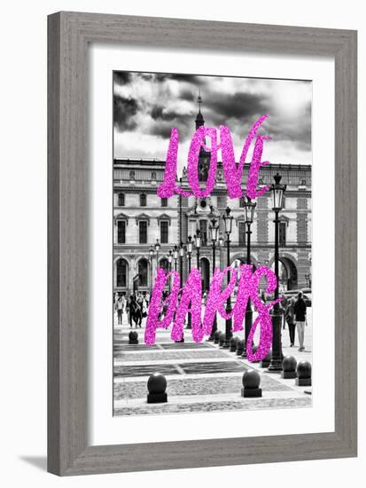 Paris Fashion Series - Love Paris - French Architecture II-Philippe Hugonnard-Framed Photographic Print