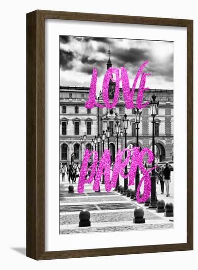 Paris Fashion Series - Love Paris - French Architecture II-Philippe Hugonnard-Framed Photographic Print