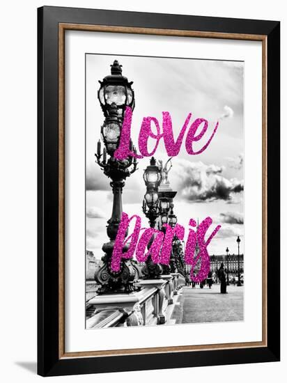 Paris Fashion Series - Love Paris - Parisian Architecture II-Philippe Hugonnard-Framed Photographic Print