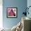 Paris Fashion Series - Love Paris - Pink Eiffel-Philippe Hugonnard-Framed Photographic Print displayed on a wall