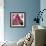 Paris Fashion Series - Love Paris - Pink Eiffel-Philippe Hugonnard-Framed Photographic Print displayed on a wall