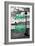 Paris Fashion Series - Love Paris - Pont des Arts III-Philippe Hugonnard-Framed Photographic Print