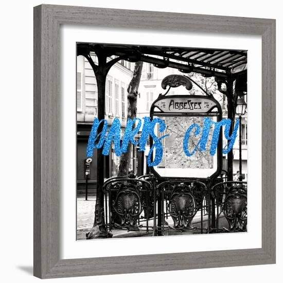 Paris Fashion Series - Paris City - Metro Abbesses III-Philippe Hugonnard-Framed Photographic Print