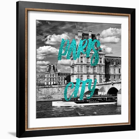 Paris Fashion Series - Paris City - The Louvre II-Philippe Hugonnard-Framed Photographic Print