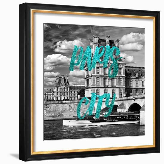 Paris Fashion Series - Paris City - The Louvre II-Philippe Hugonnard-Framed Photographic Print