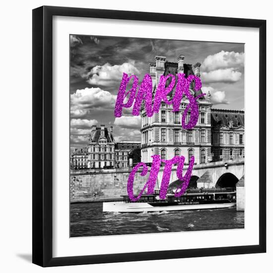 Paris Fashion Series - Paris City - The Louvre III-Philippe Hugonnard-Framed Photographic Print