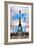 Paris Fashion Series - Paris Eiffel III-Philippe Hugonnard-Framed Photographic Print