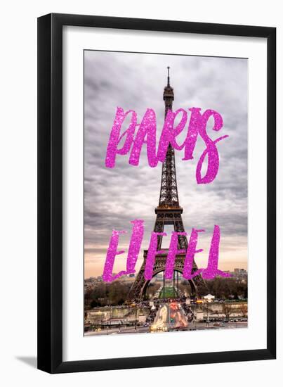 Paris Fashion Series - Paris Eiffel IV-Philippe Hugonnard-Framed Photographic Print