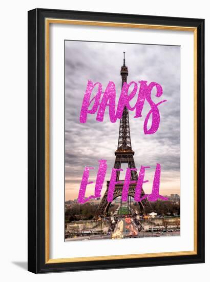 Paris Fashion Series - Paris Eiffel IV-Philippe Hugonnard-Framed Photographic Print