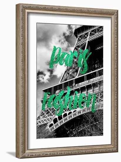 Paris Fashion Series - Paris Fashion - Eiffel Tower II-Philippe Hugonnard-Framed Photographic Print