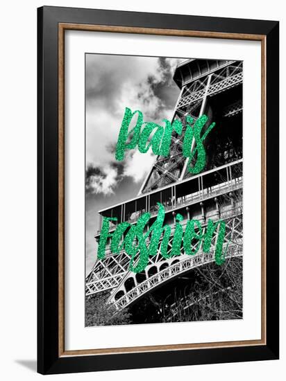 Paris Fashion Series - Paris Fashion - Eiffel Tower II-Philippe Hugonnard-Framed Photographic Print