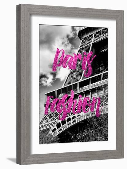 Paris Fashion Series - Paris Fashion - Eiffel Tower III-Philippe Hugonnard-Framed Photographic Print
