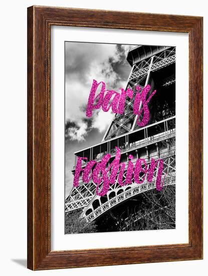 Paris Fashion Series - Paris Fashion - Eiffel Tower III-Philippe Hugonnard-Framed Photographic Print