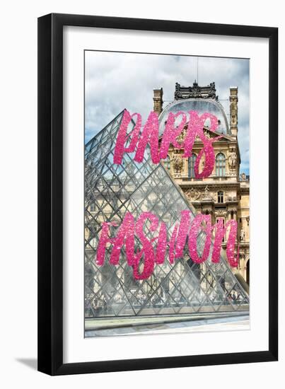 Paris Fashion Series - Paris Fashion - The Louvre III-Philippe Hugonnard-Framed Photographic Print