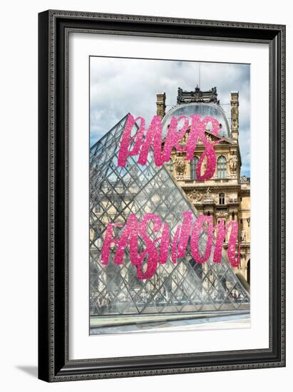 Paris Fashion Series - Paris Fashion - The Louvre III-Philippe Hugonnard-Framed Photographic Print