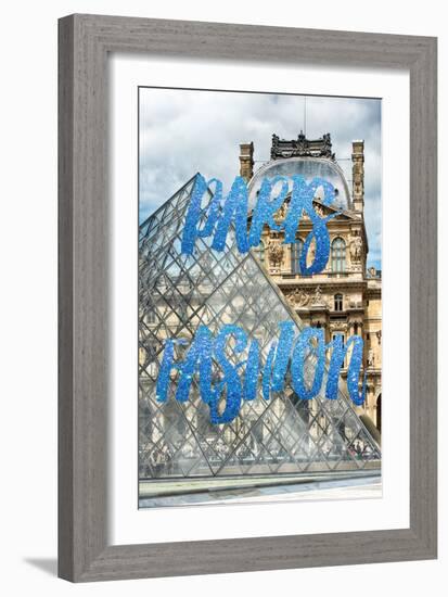Paris Fashion Series - Paris Fashion - The Louvre-Philippe Hugonnard-Framed Photographic Print