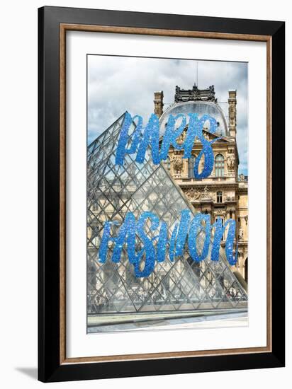 Paris Fashion Series - Paris Fashion - The Louvre-Philippe Hugonnard-Framed Photographic Print