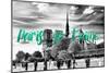 Paris Fashion Series - Paris, je t'aime - Notre Dame Cathedral IV-Philippe Hugonnard-Mounted Photographic Print