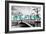 Paris Fashion Series - Paris, je t'aime - Paris Bridge III-Philippe Hugonnard-Framed Photographic Print