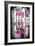 Paris Fashion Series - Paris mon amour - Montmartre IV-Philippe Hugonnard-Framed Photographic Print