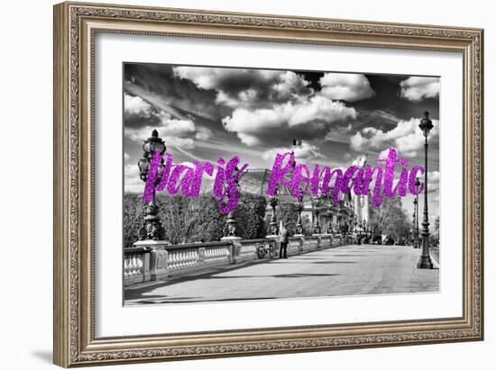 Paris Fashion Series - Paris Romantic II-Philippe Hugonnard-Framed Photographic Print