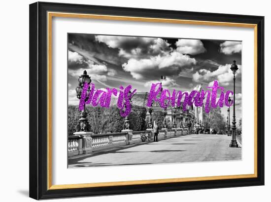 Paris Fashion Series - Paris Romantic II-Philippe Hugonnard-Framed Photographic Print