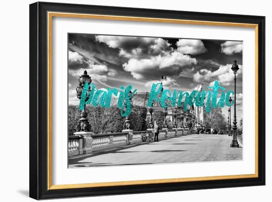 Paris Fashion Series - Paris Romantic III-Philippe Hugonnard-Framed Photographic Print