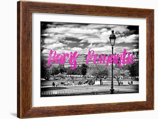 Paris Fashion Series - Paris Romantic - The Tuileries Gardens II-Philippe Hugonnard-Framed Photographic Print