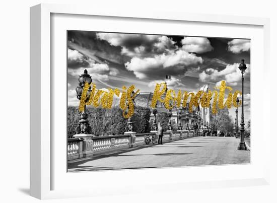 Paris Fashion Series - Paris Romantic-Philippe Hugonnard-Framed Photographic Print