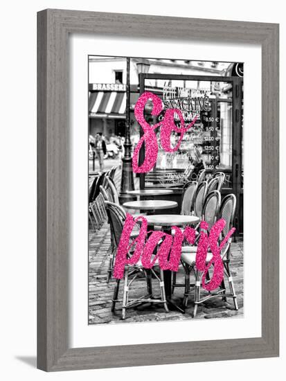 Paris Fashion Series - So Paris - Brasserie Montmartre II-Philippe Hugonnard-Framed Photographic Print