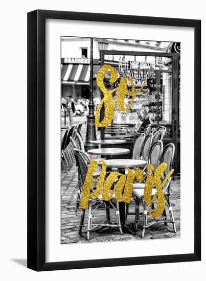 Paris Fashion Series - So Paris - Brasserie Montmartre-Philippe Hugonnard-Framed Photographic Print