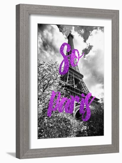 Paris Fashion Series - So Paris - Eiffel Tower III-Philippe Hugonnard-Framed Photographic Print