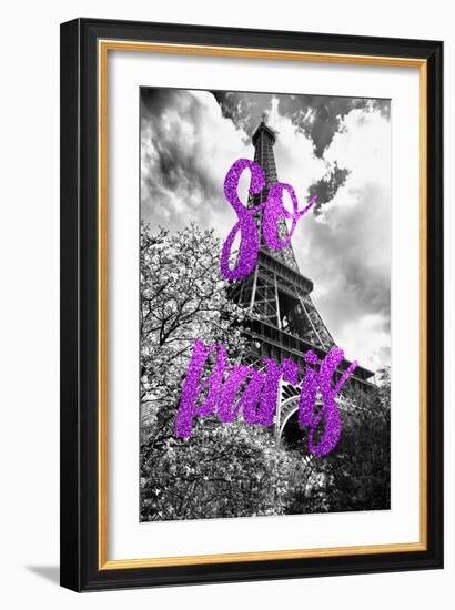 Paris Fashion Series - So Paris - Eiffel Tower III-Philippe Hugonnard-Framed Photographic Print