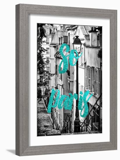 Paris Fashion Series - So Paris - Montmartre III-Philippe Hugonnard-Framed Photographic Print