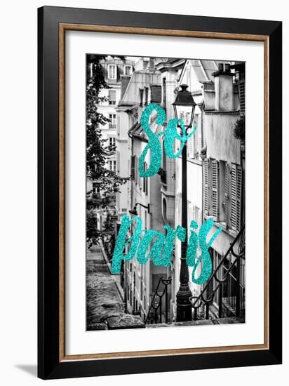 Paris Fashion Series - So Paris - Montmartre III-Philippe Hugonnard-Framed Photographic Print