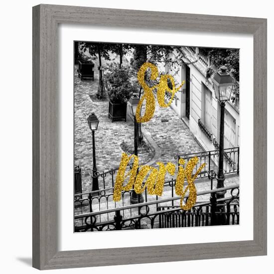 Paris Fashion Series - So Paris - Montmartre Street-Philippe Hugonnard-Framed Photographic Print