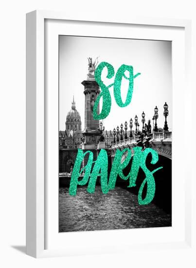 Paris Fashion Series - So Paris - Pont Alexandre III-Philippe Hugonnard-Framed Photographic Print