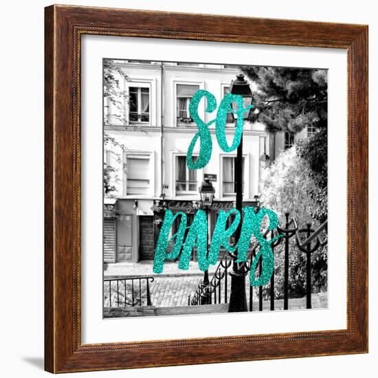 Paris Fashion Series - So Paris - Staircase Montmartre IV-Philippe Hugonnard-Framed Photographic Print