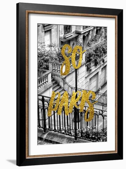 Paris Fashion Series - So Paris - Stairs of Montmartre-Philippe Hugonnard-Framed Photographic Print