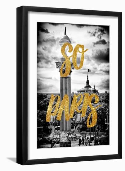 Paris Fashion Series - So Paris-Philippe Hugonnard-Framed Photographic Print